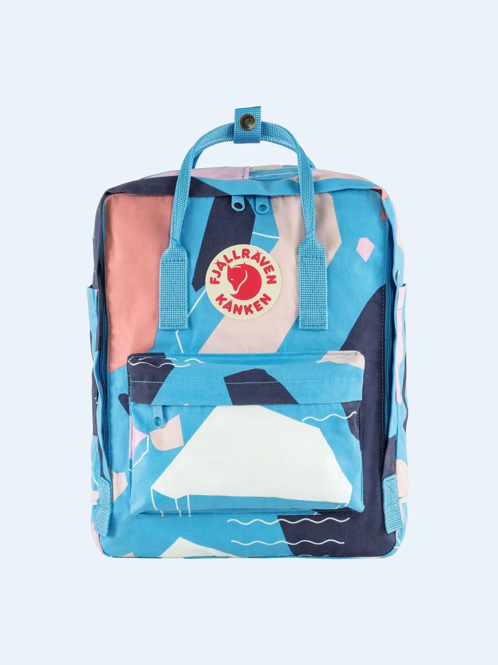 mochila_kanken_art_superficie_oceanica_frontal