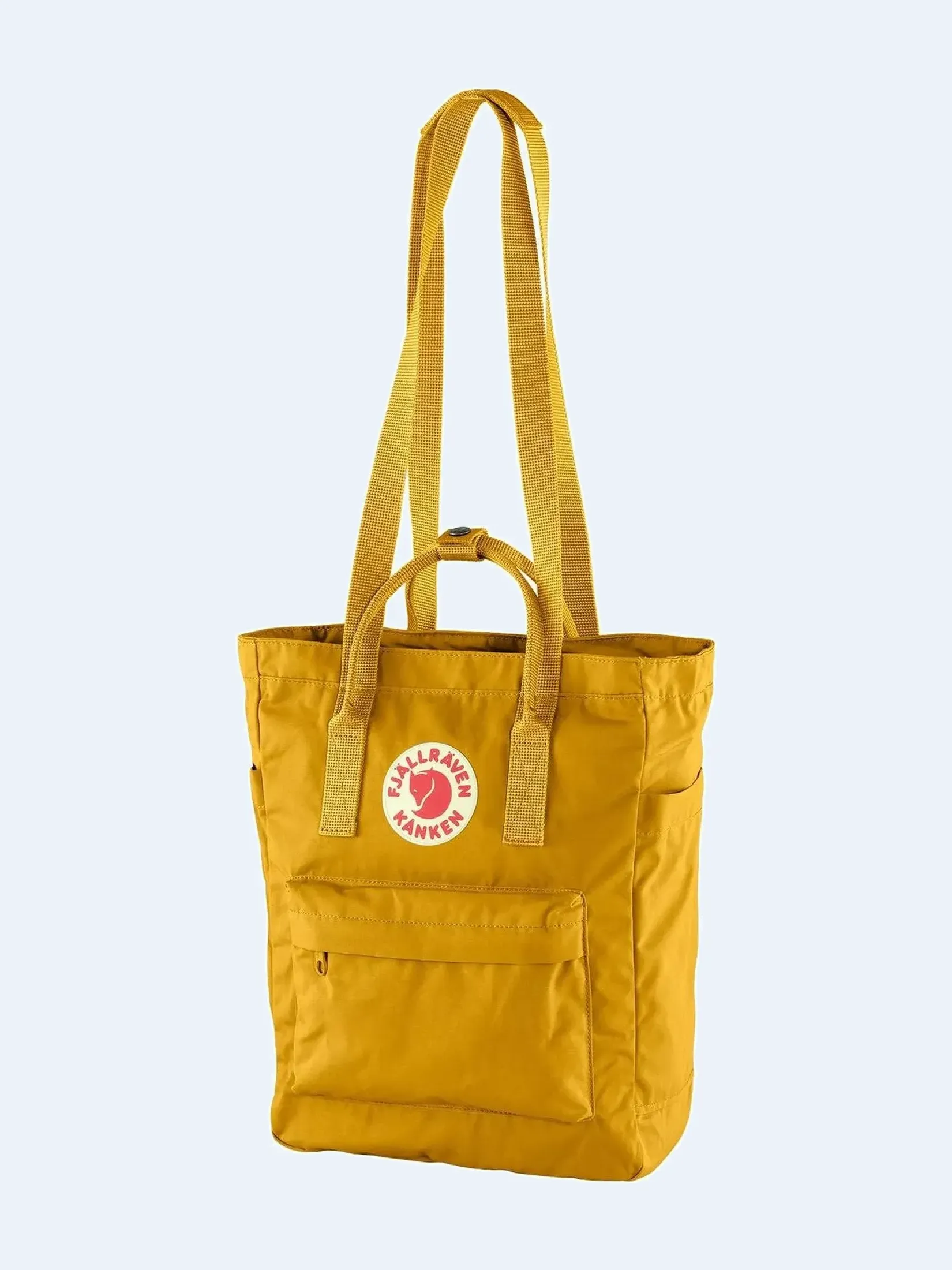 mochila_kanken_totepack_ocre_lateral